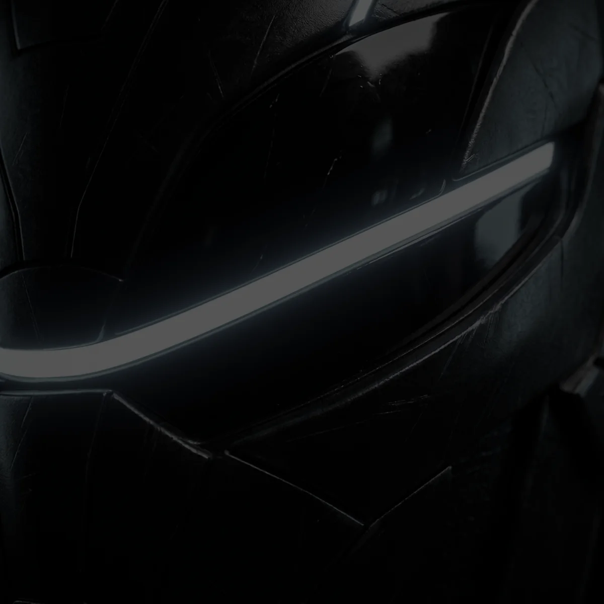 Visor, unlit